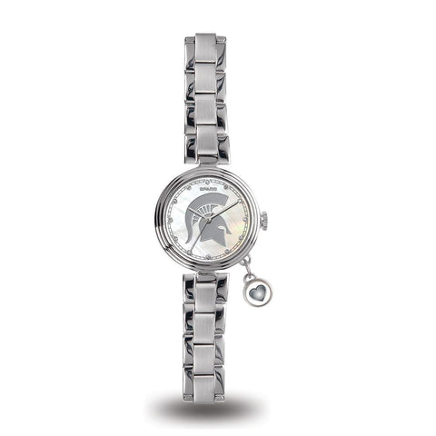 Michigan State Spartans NCAA Charm Series Women's Watch