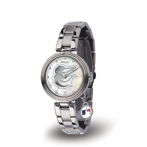 Baltimore Orioles MLB Charm Series Women's Watch