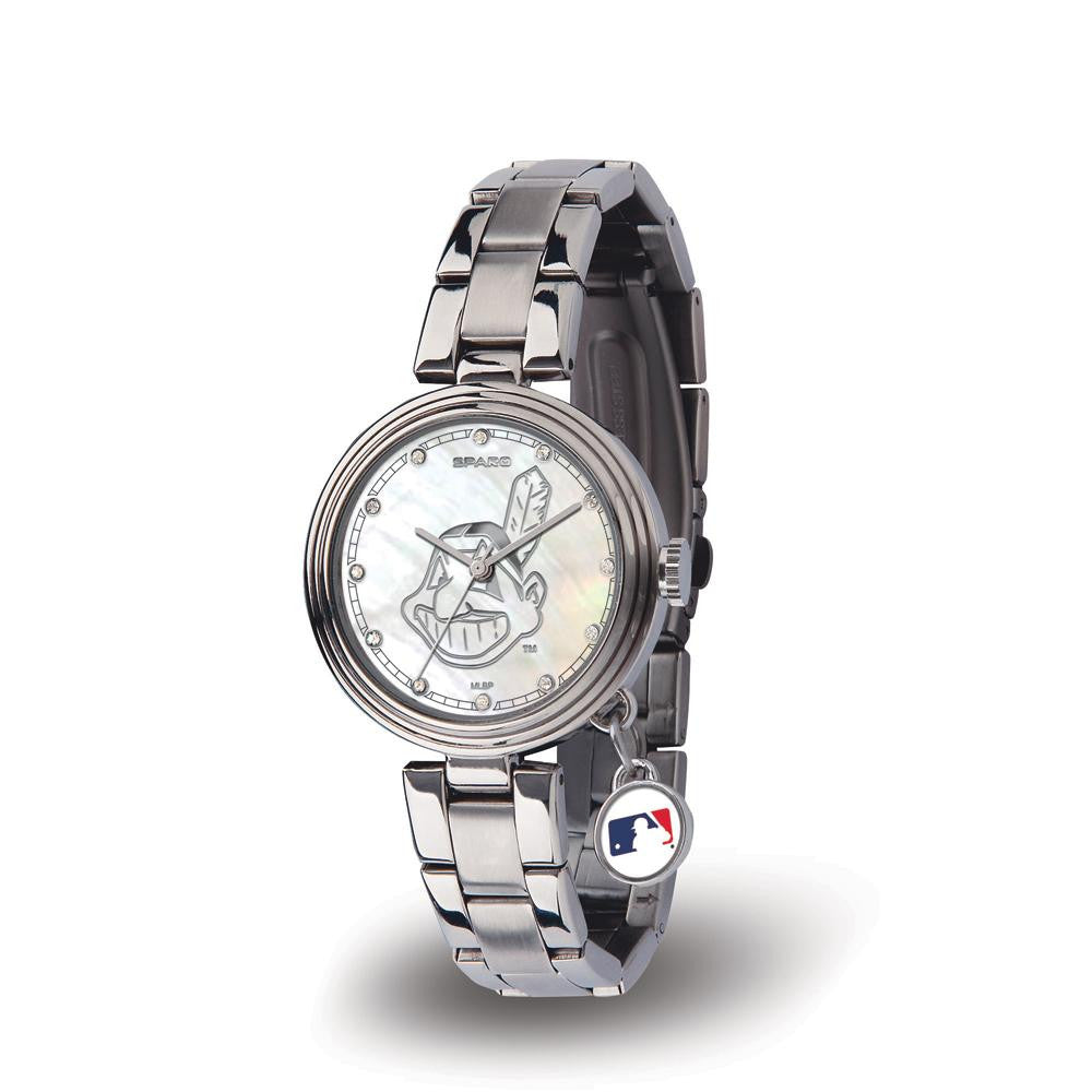 Cleveland Indians MLB Charm Series Women's Watch