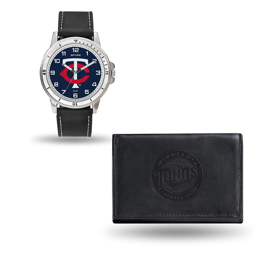 Minnesota Twins MLB Watch and Wallet Set (Chicago Watch)