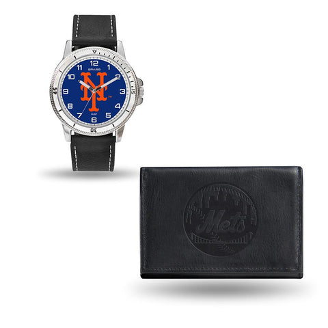 New York Mets MLB Watch and Wallet Set (Chicago Watch)