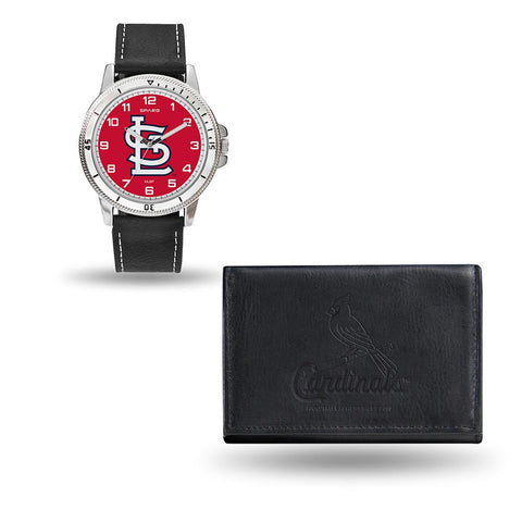 St. Louis Cardinals MLB Watch and Wallet Set (Chicago Watch)