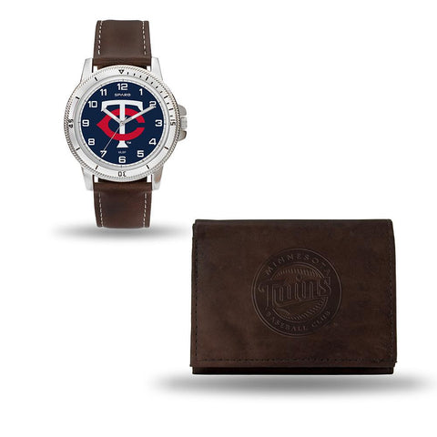 Minnesota Twins MLB Watch and Wallet Set (Niles Watch)