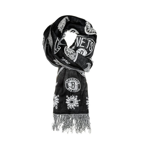 Brooklyn Nets NBA Fashion Team Scarf