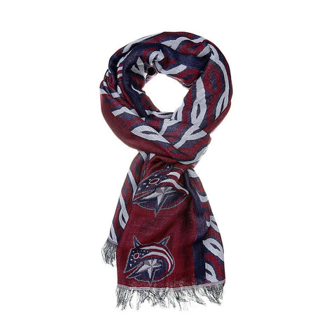 Columbus Blue Jackets NHL Fashion Team Scarf