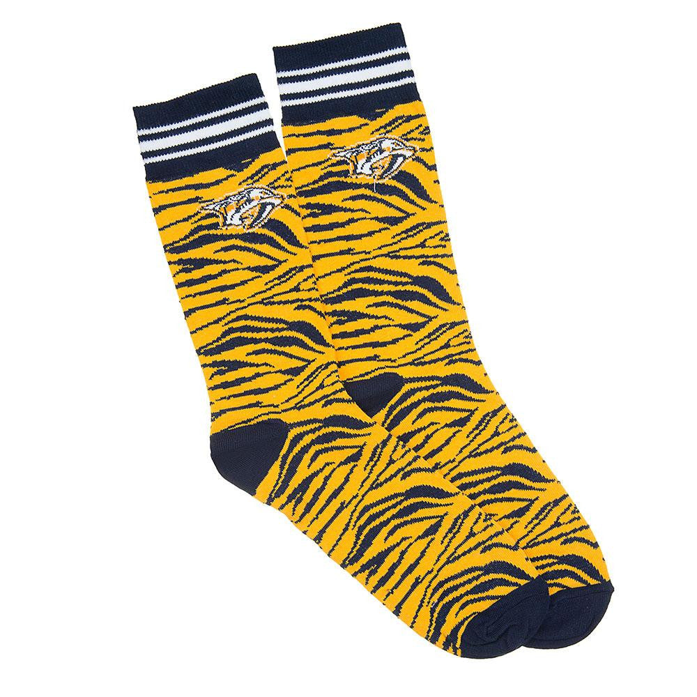 Nashville Predators NHL Stylish Team Sock (1 Pair) (M-L)