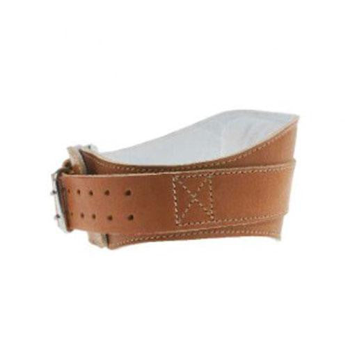 Power Contour Leather Lifting Belt 6in W x 35in-41in Waist (Large )