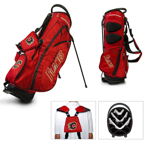 Calgary Flames NHL Stand Bag - 14 way (Fairway)