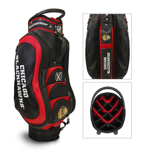 Chicago Blackhawks NHL Cart Bag - 14 way Medalist