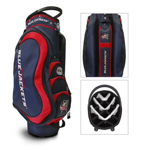 Columbus Blue Jackets NHL Cart Bag - 14 way Medalist