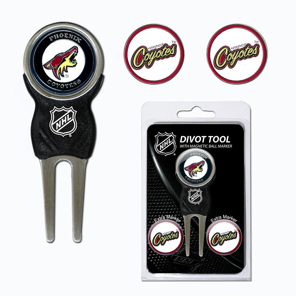 Phoenix Coyotes NHL Divot Tool Pack w-Signature Tool