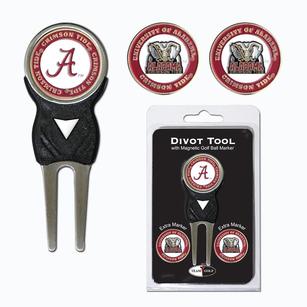 Alabama Crimson Tide NCAA Divot Tool Pack w-Signature Tool