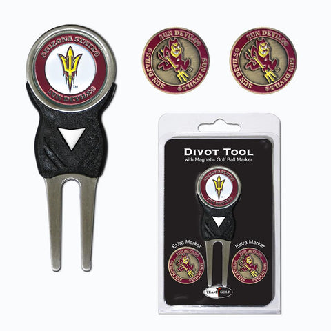 Arizona State Sun Devils NCAA Divot Tool Pack w-Signature Tool