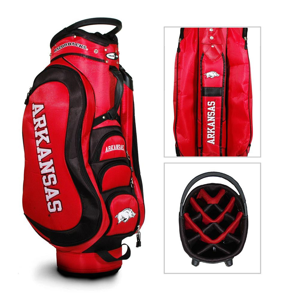 Arkansas Razorbacks NCAA Cart Bag - 14 way Medalist