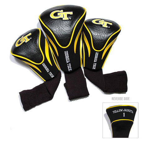 Georgia Tech Yellowjackets NCAA 3 Pack Contour Fit Headcover