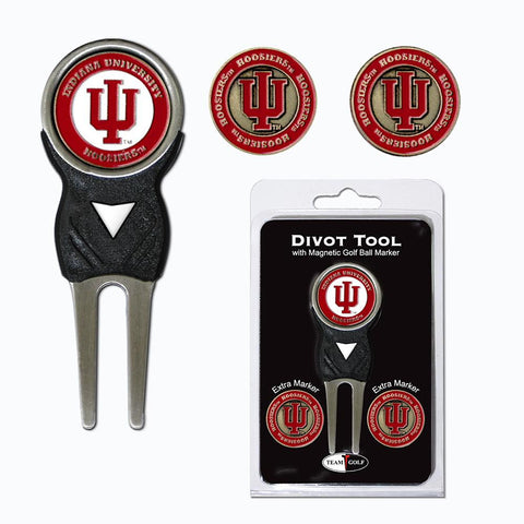 Indiana Hoosiers NCAA Divot Tool Pack w-Signature Tool