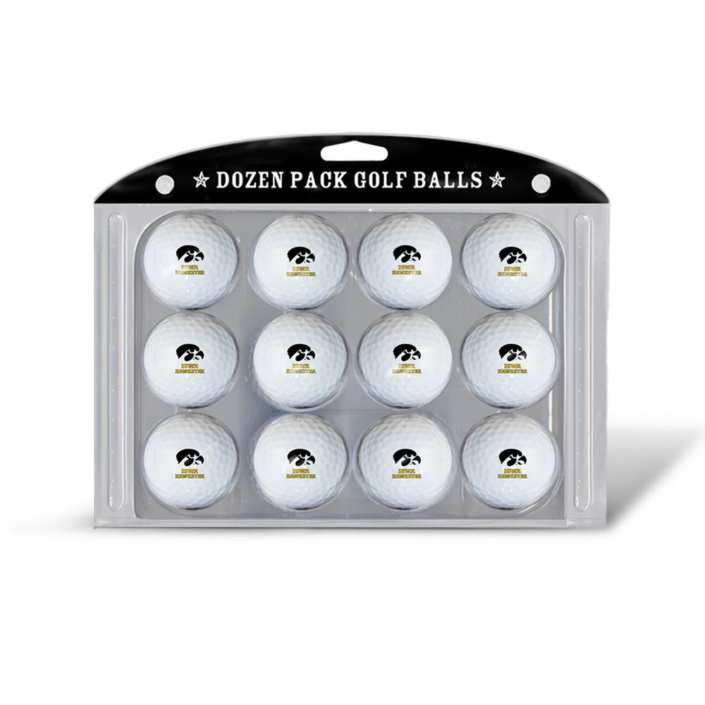 Iowa Hawkeyes NCAA Dozen Ball Pack