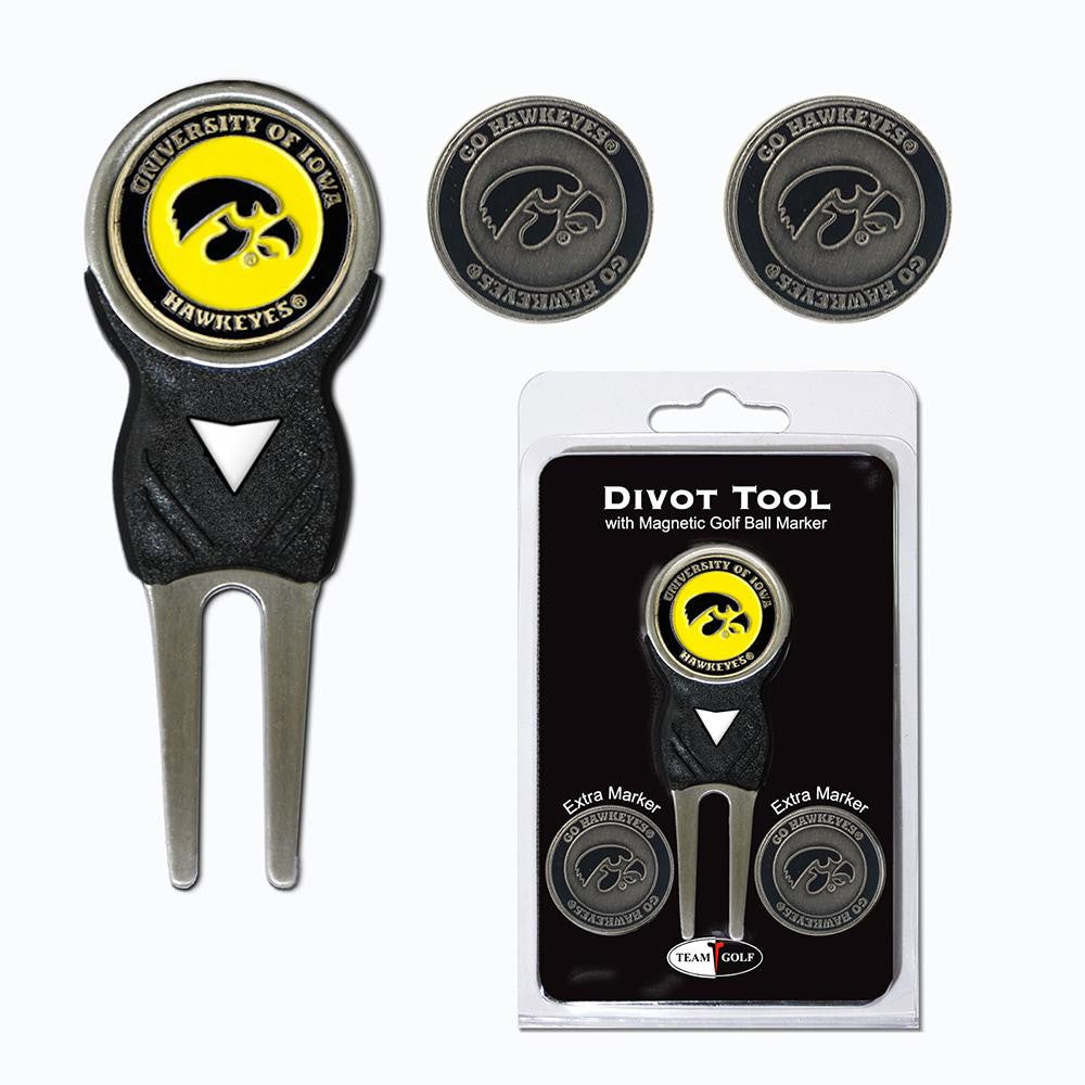 Iowa Hawkeyes NCAA Divot Tool Pack w-Signature Tool