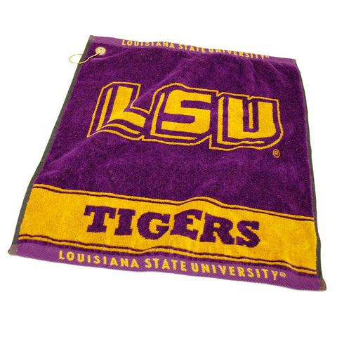 LSU Tigers NCAA Woven Golf Towel