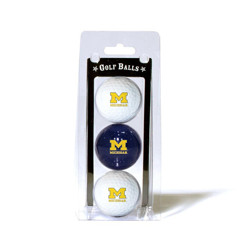 Michigan Wolverines NCAA 3 Ball Pack