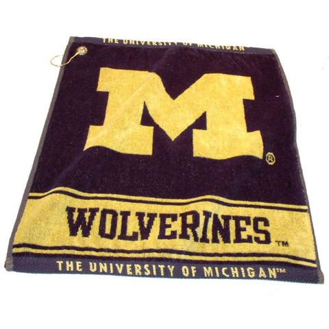 Michigan Wolverines NCAA Woven Golf Towel