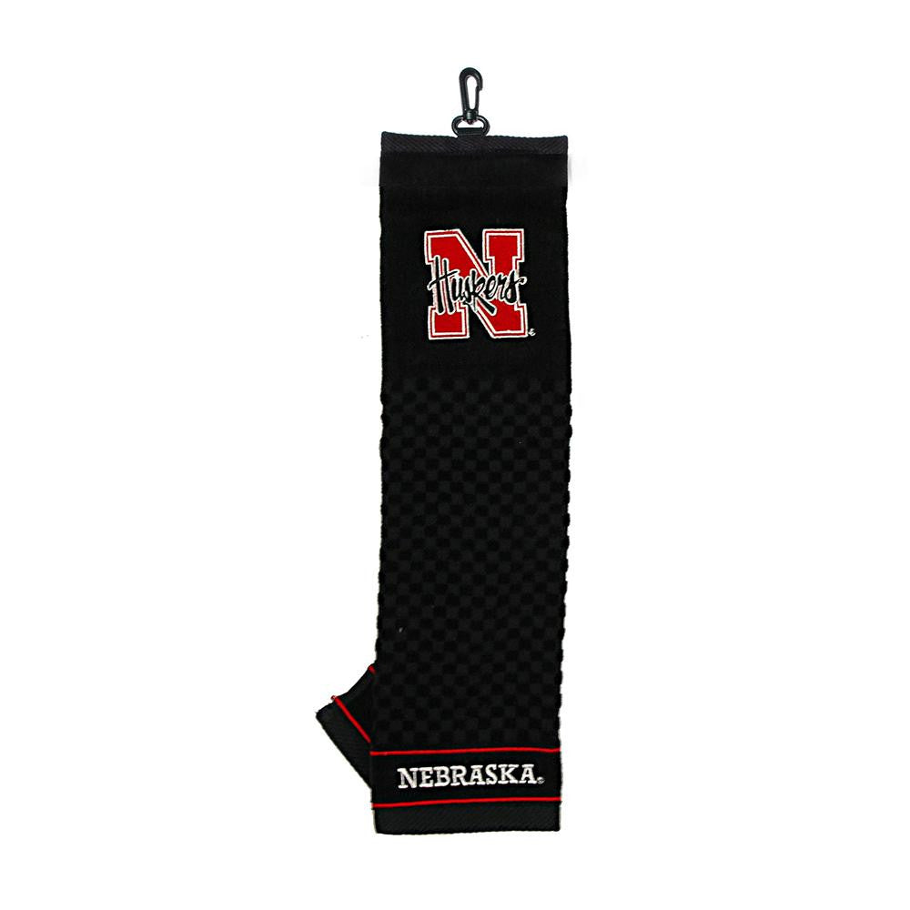 Nebraska Cornhuskers NCAA Embroidered Tri-Fold Towel