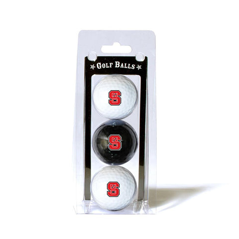 North Carolina State Wolfpack NCAA 3 Ball Pack