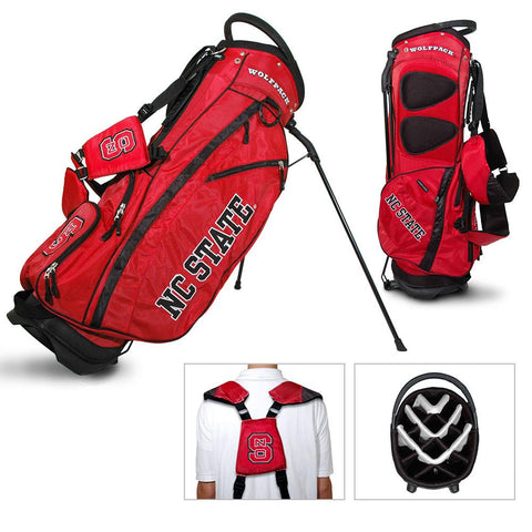 North Carolina State Wolfpack NCAA Stand Bag - 14 way (Fairway)