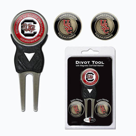 South Carolina Gamecocks NCAA Divot Tool Pack w-Signature Tool