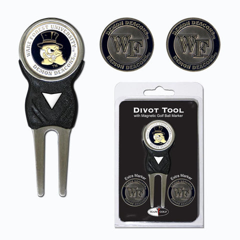 Wake Forest Demon Deacons NCAA Divot Tool Pack w-Signature Tool