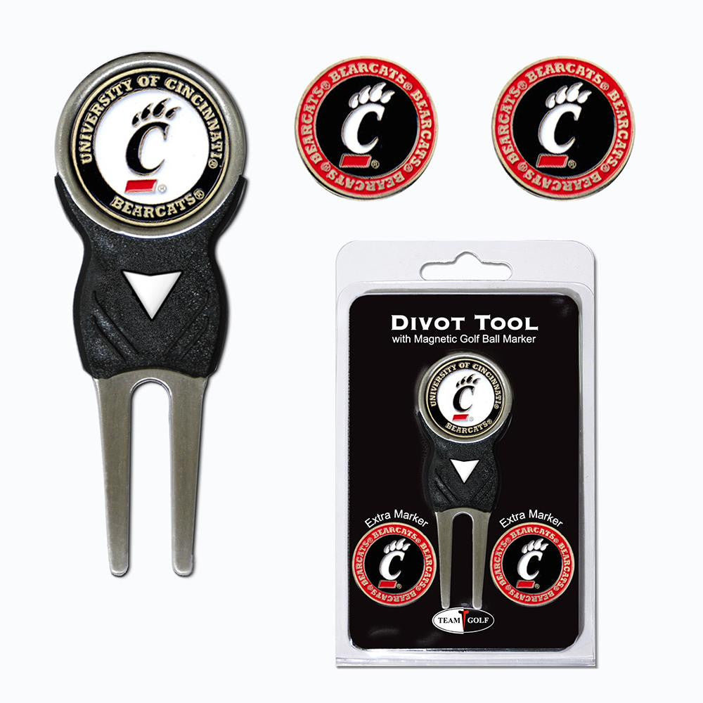 Cincinnati Bearcats NCAA Divot Tool Pack w-Signature Tool