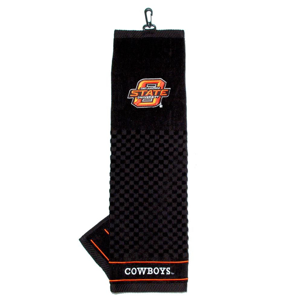 Oklahoma State Cowboys NCAA Embroidered Tri-Fold Towel