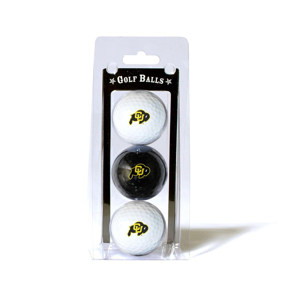 Colorado Golden Buffaloes NCAA 3 Ball Pack