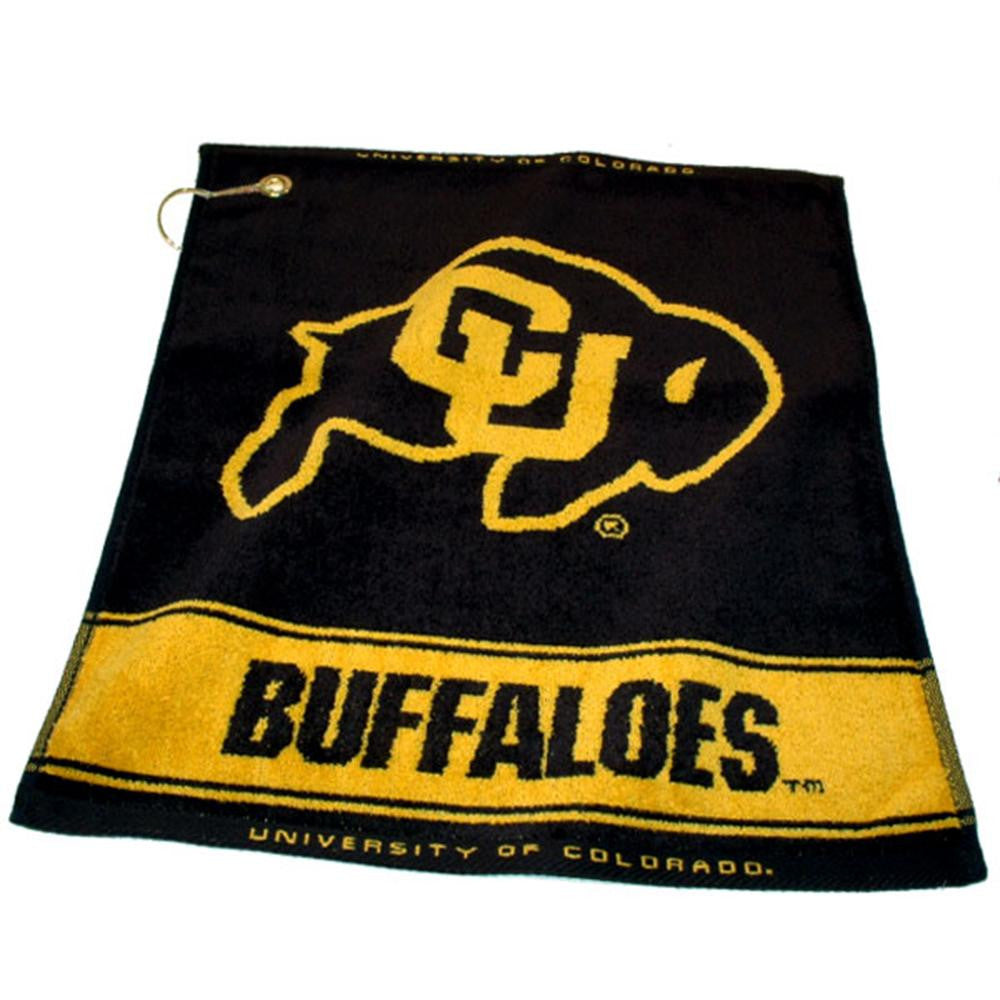 Colorado Golden Buffaloes NCAA Woven Golf Towel