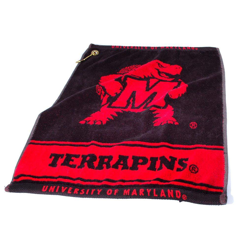 Maryland Terps NCAA Woven Golf Towel