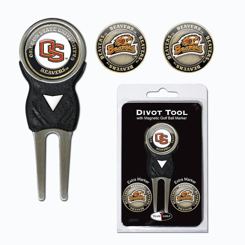 Oregon State Beavers NCAA Divot Tool Pack w-Signature Tool