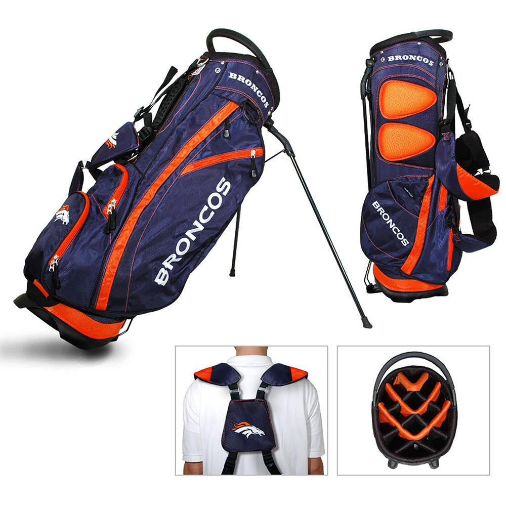 Denver Broncos NFL Stand Bag - 14 way Fairway