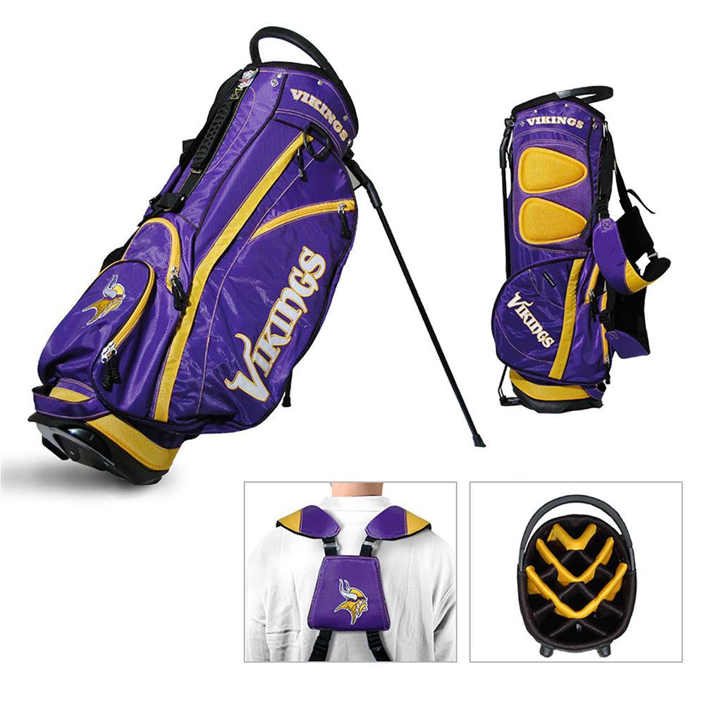 Minnesota Vikings NFL Stand Bag - 14 way Fairway