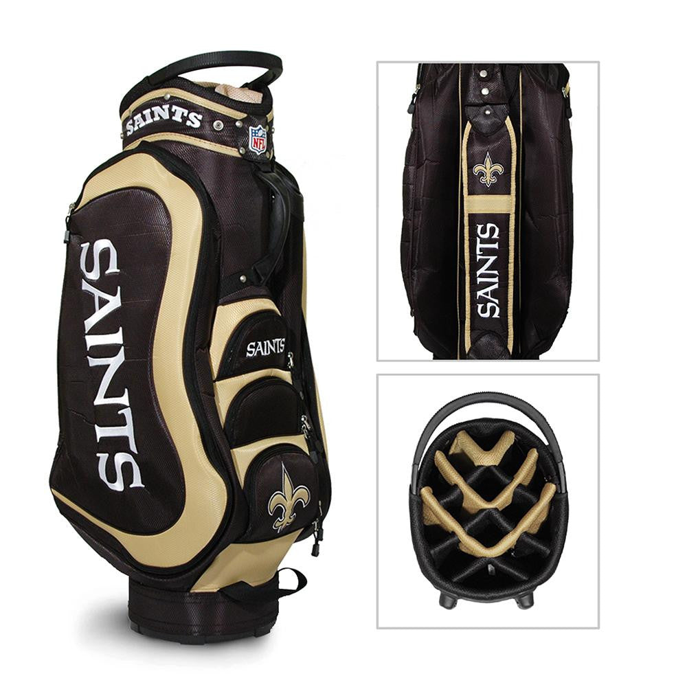 New Orleans Saints NFL Cart Bag - 14 way Medalist