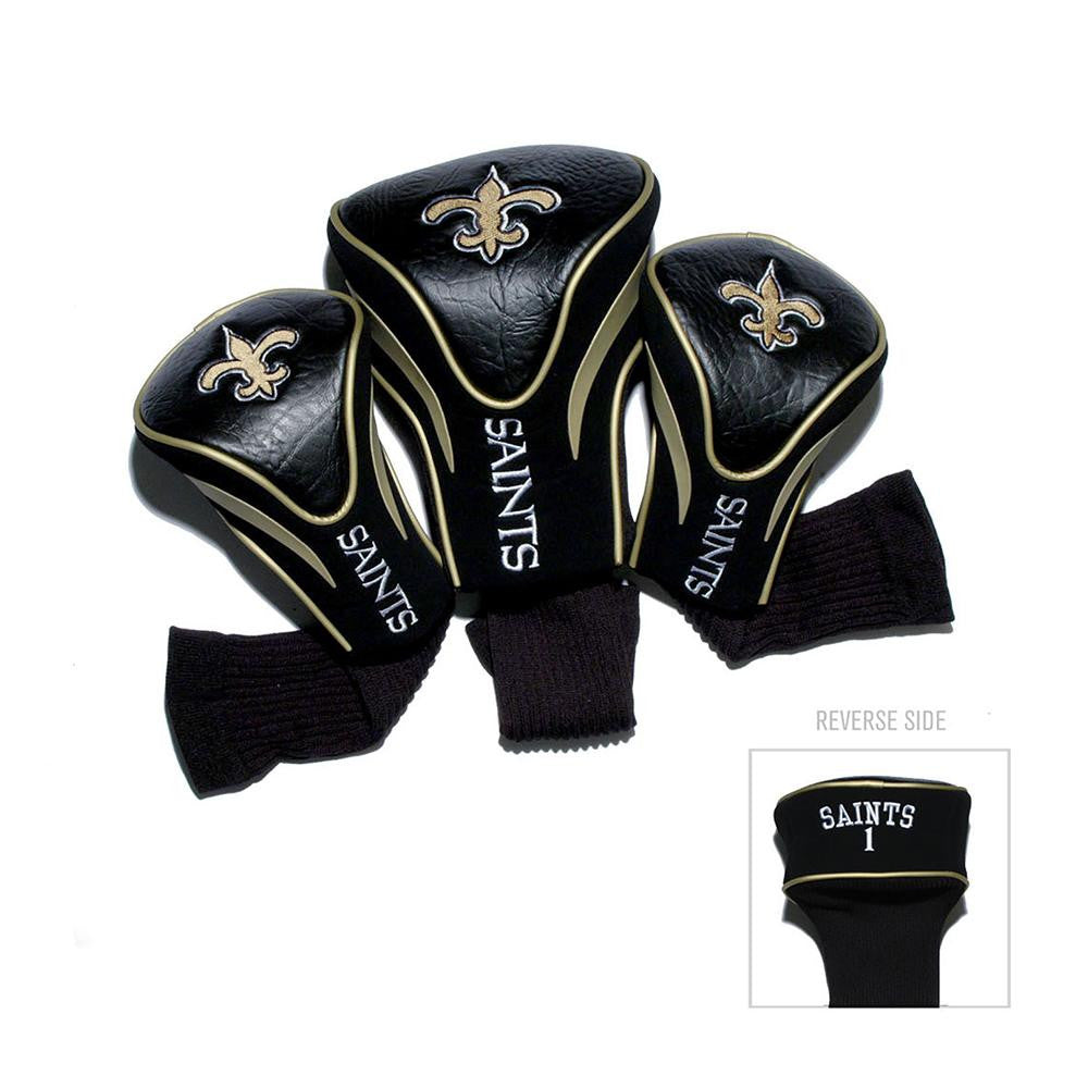 New Orleans Saints NFL 3 Pack Contour Fit Headcover