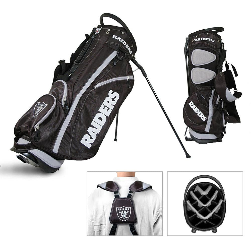 Oakland Raiders NFL Stand Bag - 14 way Fairway