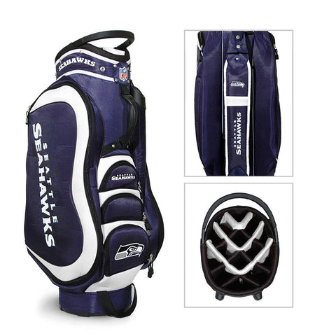 Seattle Seahawks NFL Cart Bag - 14 way Medalist