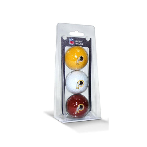 Washington Redskins NFL 3 Ball Pack