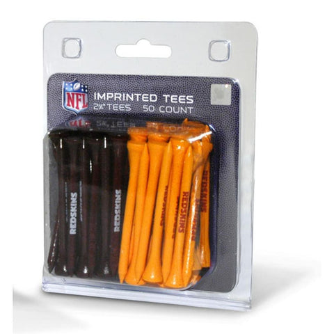 Washington Redskins NFL 50 imprinted tee pack