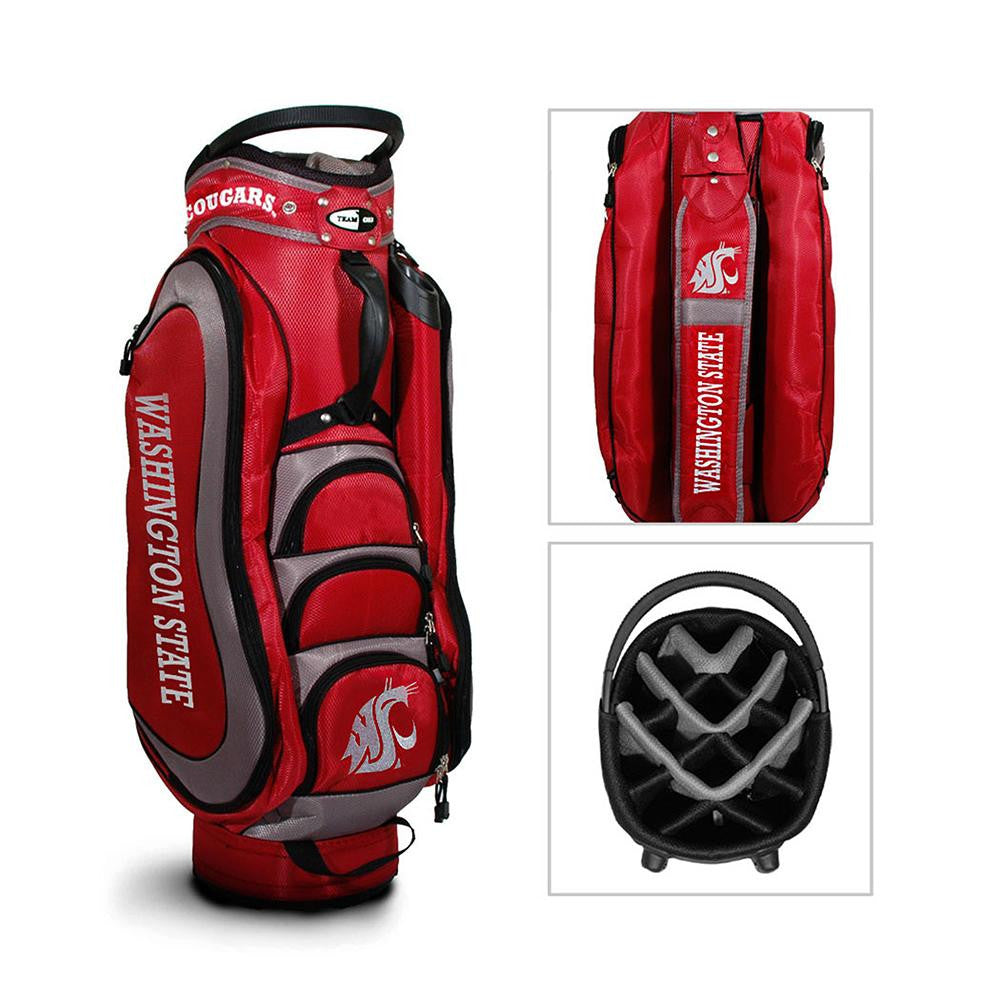 Washington State Cougars NCAA Cart Bag - 14 way Medalist