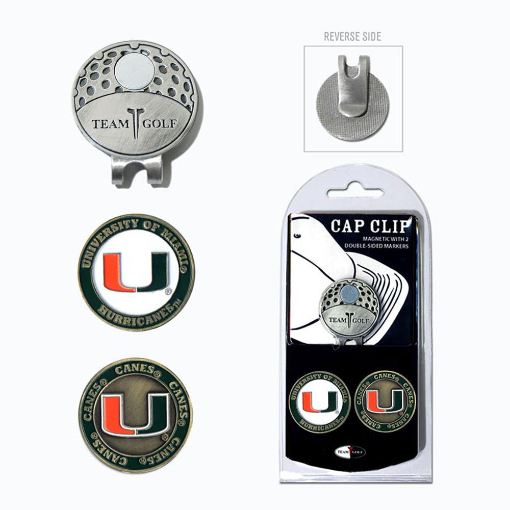 Miami Hurricanes NCAA Cap Clip