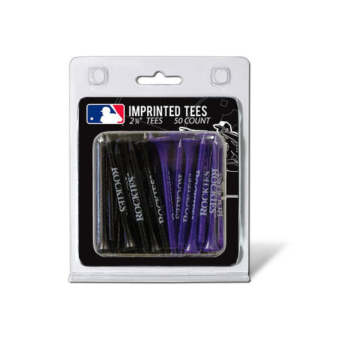 Colorado Rockies MLB 50 imprinted tee pack