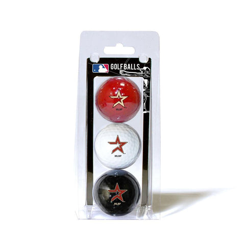 Houston Astros MLB 3 Ball Pack