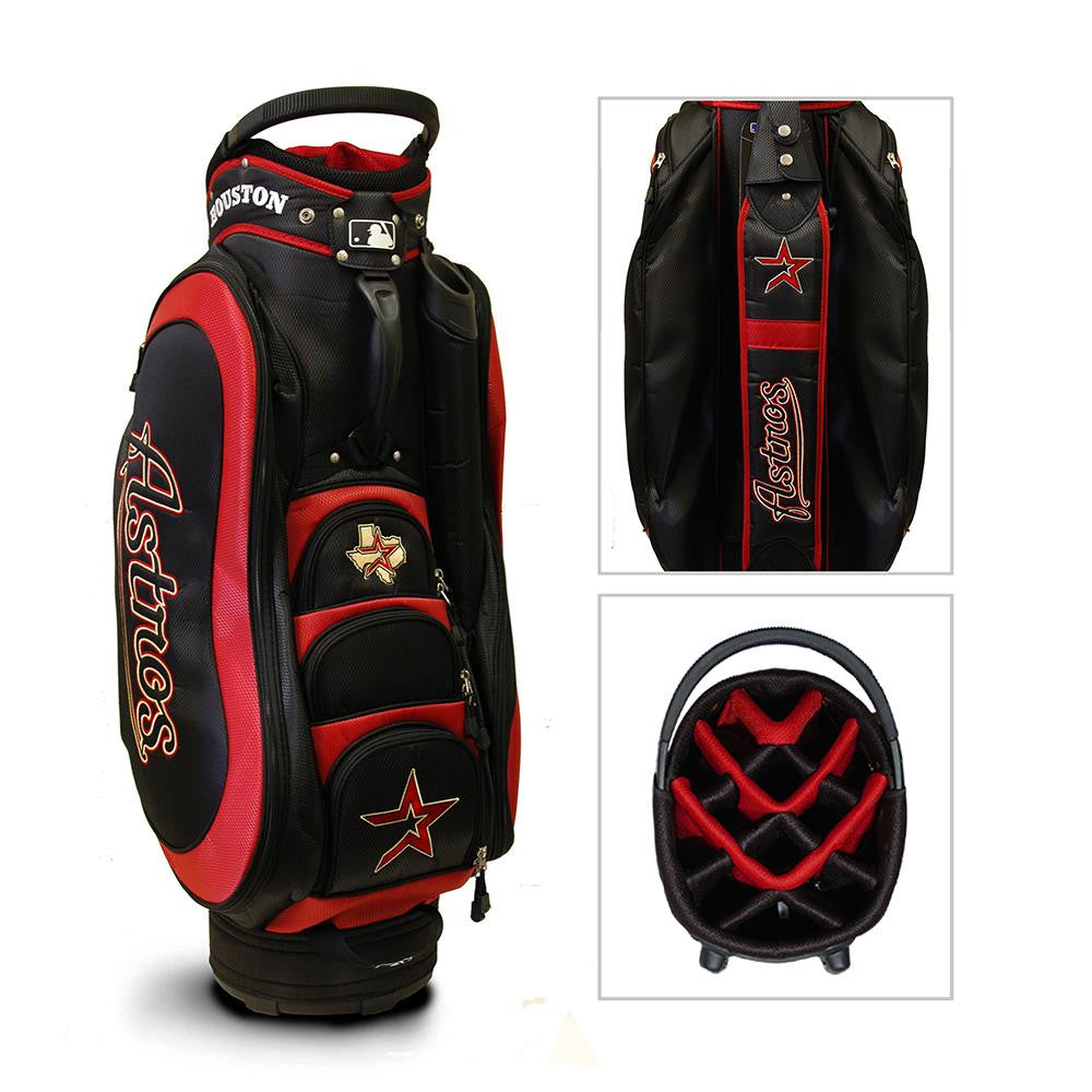 Houston Astros MLB Cart Bag - 14 way Medalist