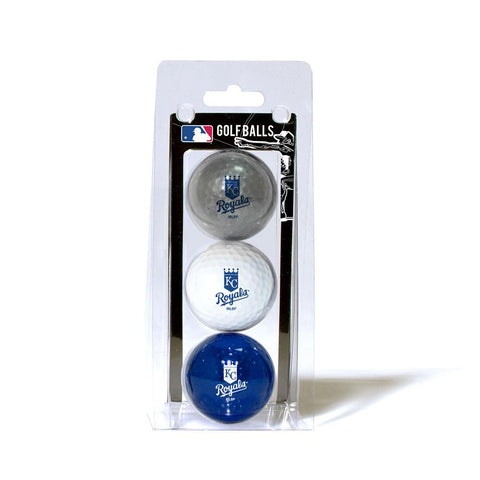 Kansas City Royals MLB 3 Ball Pack